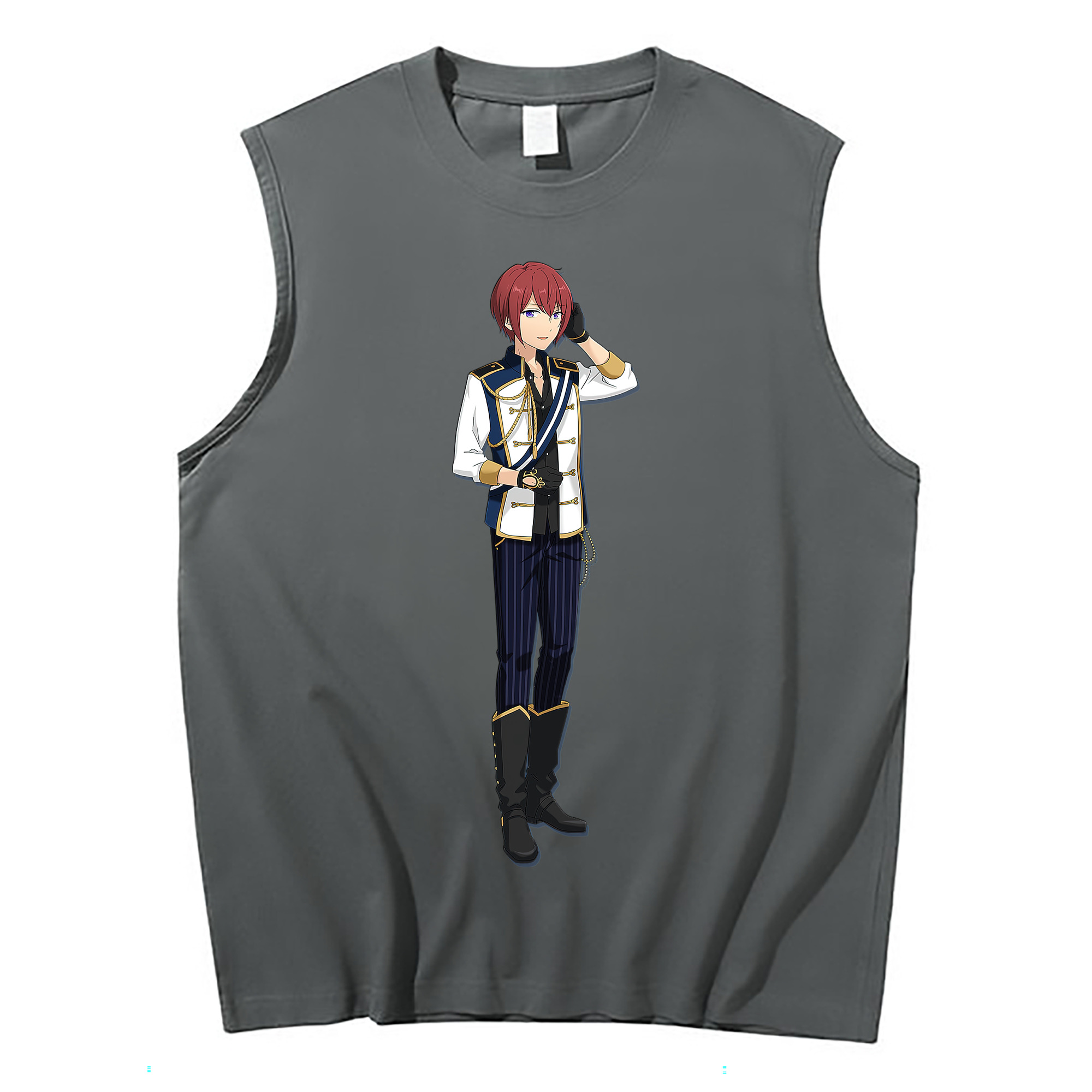（画像用） あんさんぶるスターズ! Ensemble Stars コットン100％タンクトップ（フロントプリント）
